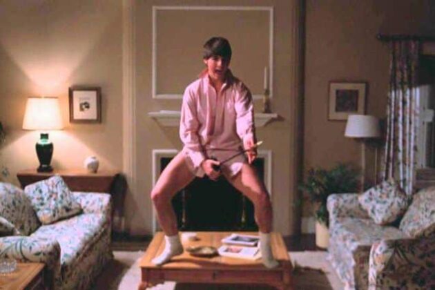 Risky Business : scène de danse dans le salon