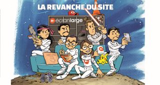 Ecran Large : La Revanche du site : Illustration de Jean Barbaud