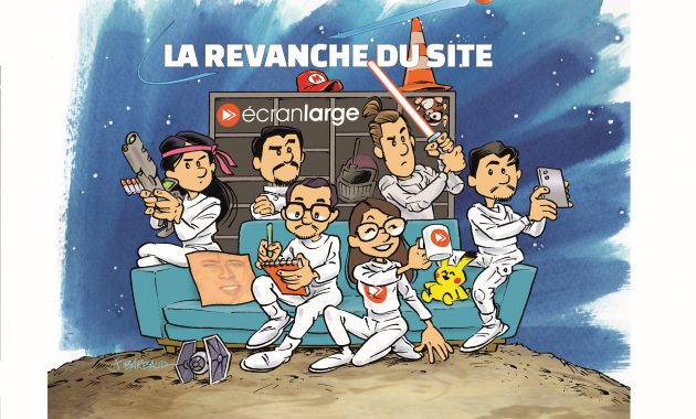 Ecran Large : La Revanche du site : Illustration de Jean Barbaud