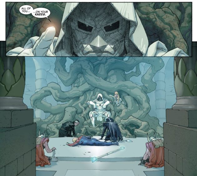 Comics base de données : Doom sur le trône du multivers dans Secret Wars