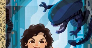 Alien, le huitième passager : couverture livre pour enfants