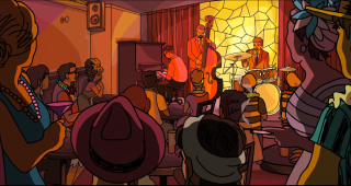 They shot the piano player : photo