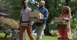 American Fiction : photo, Sterling K. Brown, Jeffrey Wright, Erika Alexander