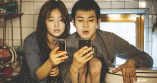 Parasite : photo, Park So-dam, Choi Woo-shik
