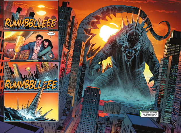 comics Justice League vs Godzilla vs King Kong