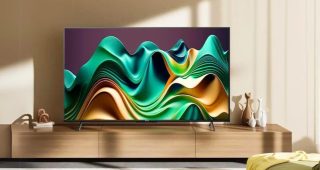 La TV Hisense 55U6NQ dans un salon