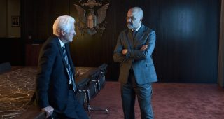 Richard Gere et Jeffrey Wright dans The Agency