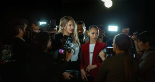 Karla Sofía Gascón emilia perez zoe saldana