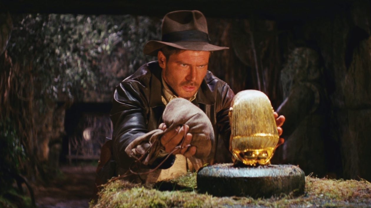 Harrison Ford dans Les Aventuriers de l'Arche perdue