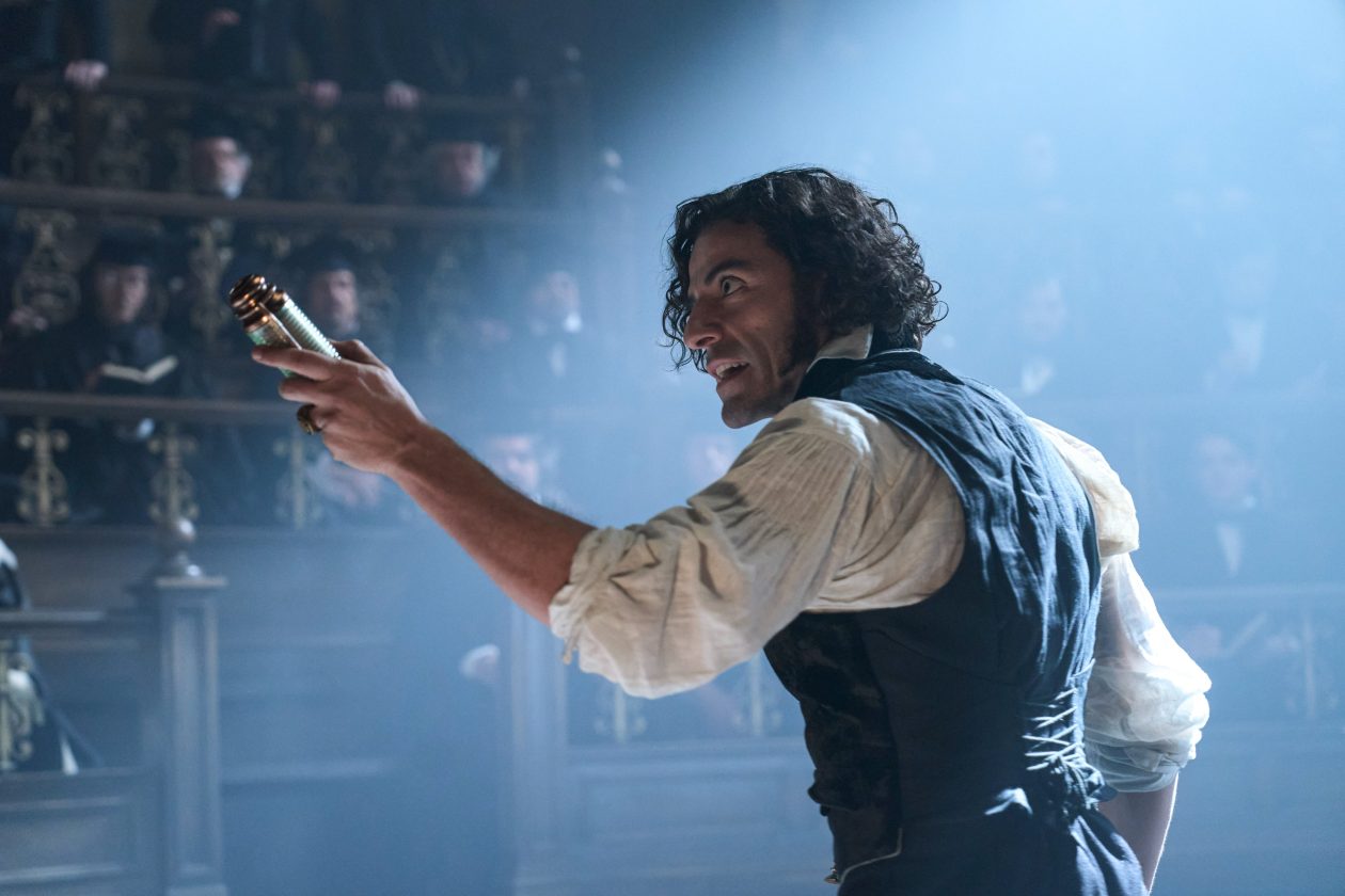 Oscar Isaac dans Frankenstein