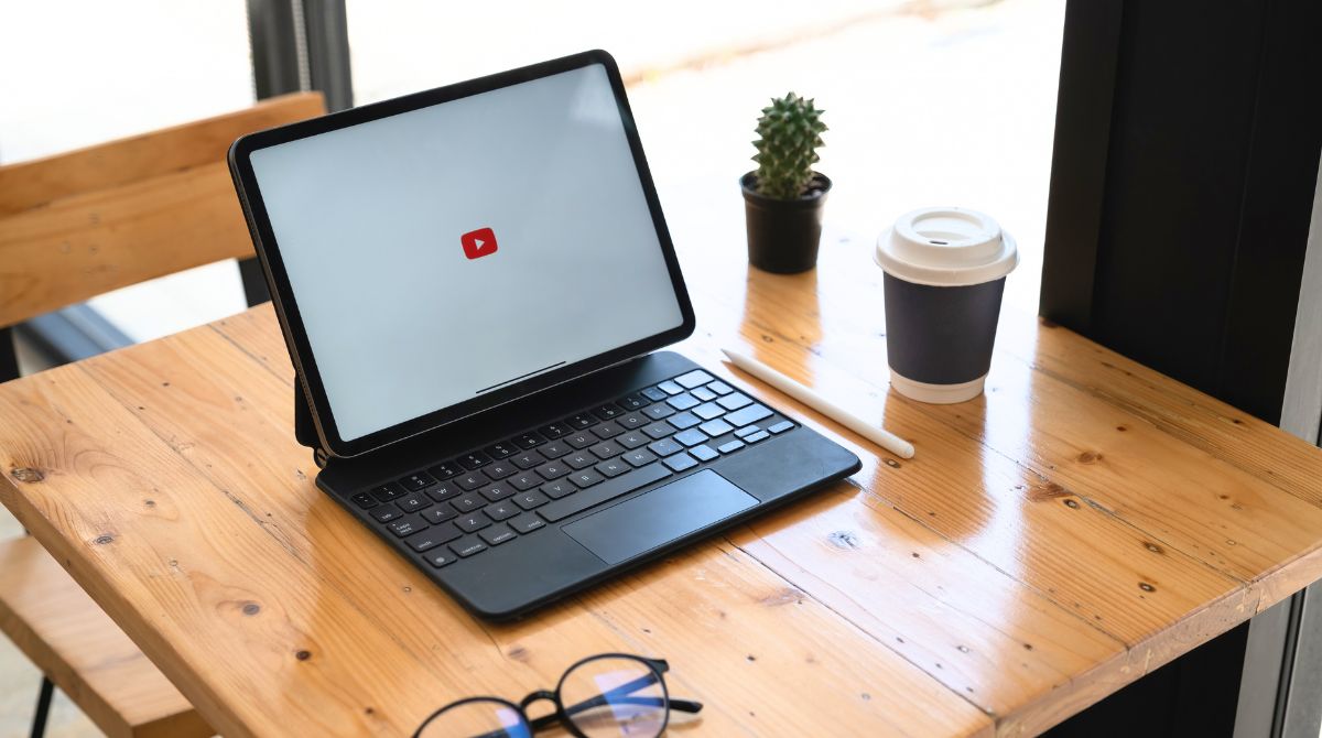 YouTube sur une tablette tactile