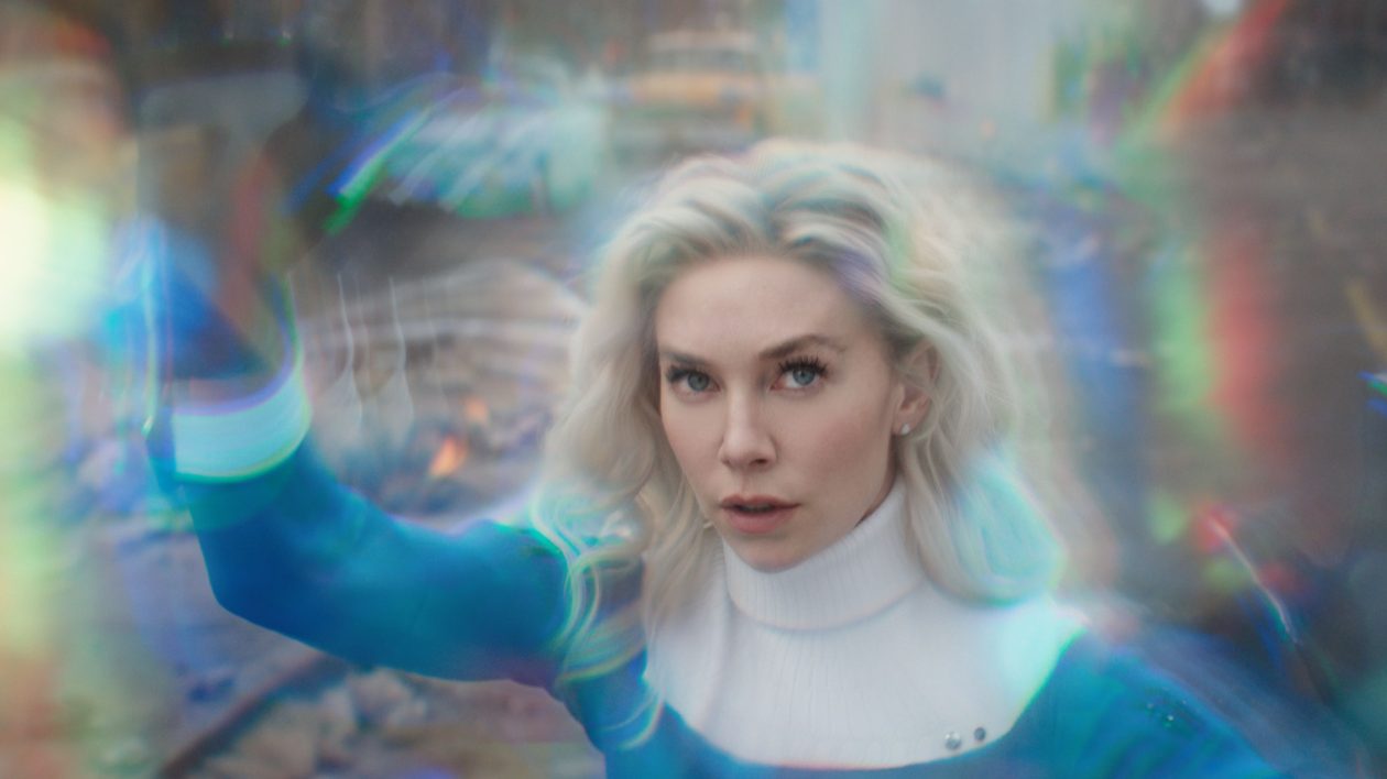 Vanessa Kirby dans Les 4 Fantastiques : Premiers Pas