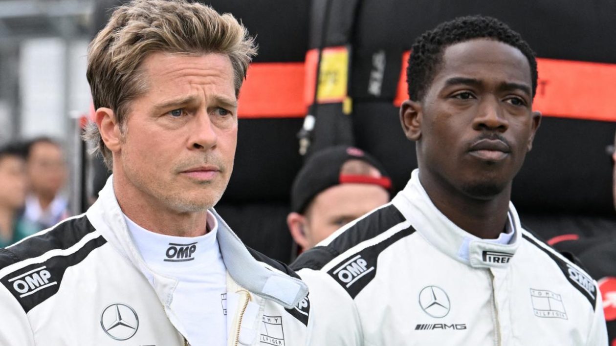 Brad Pitt, Damson Idris, F1