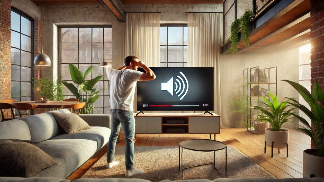 illustration problemes audio tv