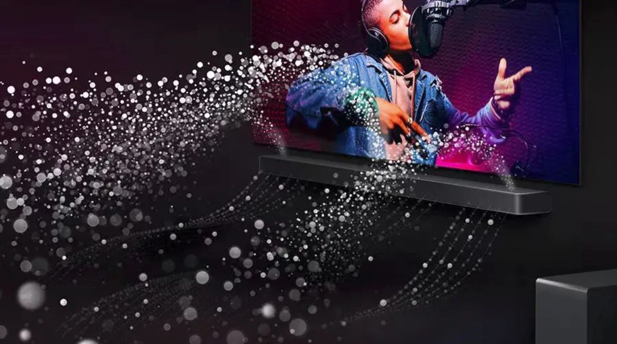 son de la barre de son LG S95TR