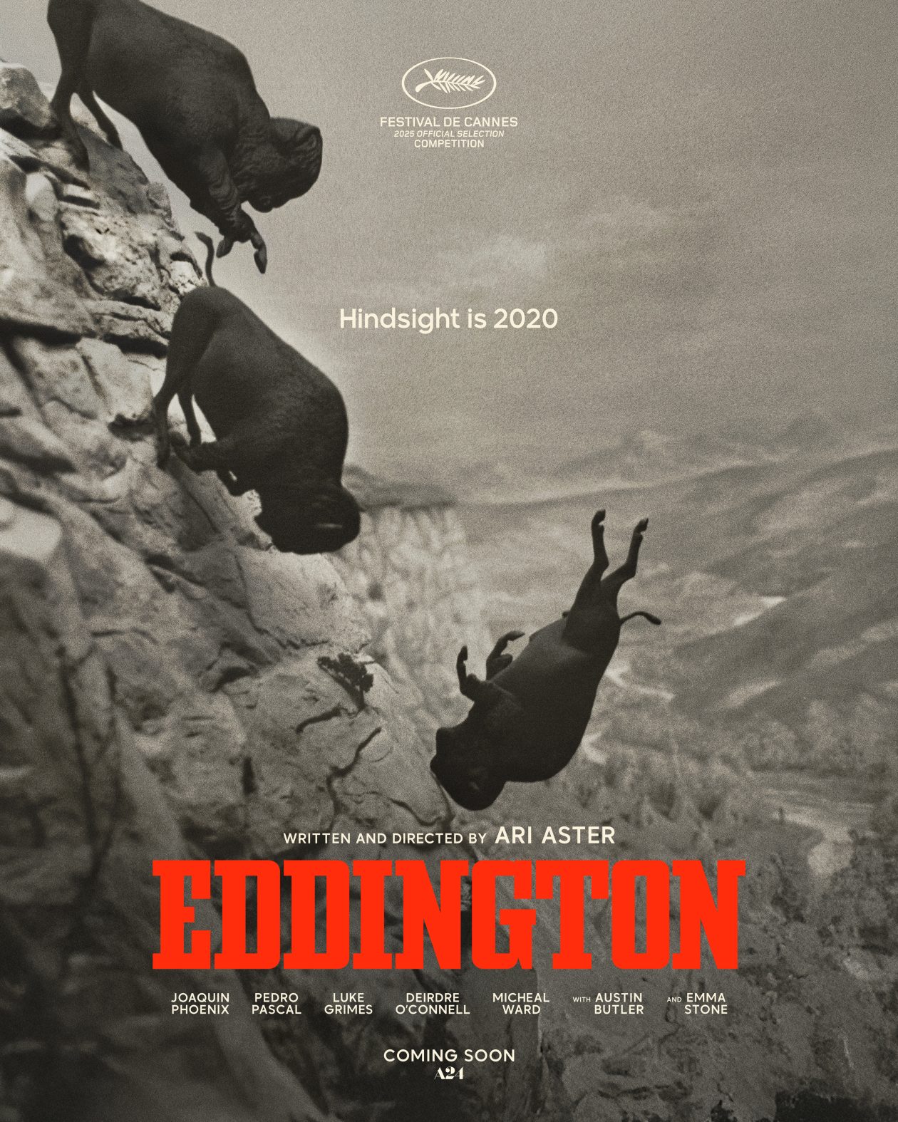 Affiche teaser d'Eddington