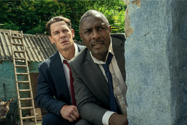 John Cena et Idris Elba dans Heads of State