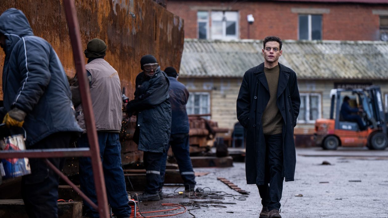Rami Malek dans The Amateur