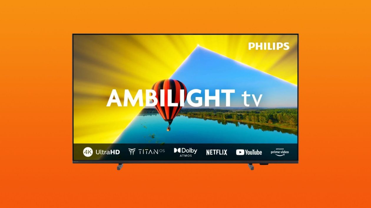 Philips éblouit les clients avec une promotion folle sur cette TV 4K Ambilight