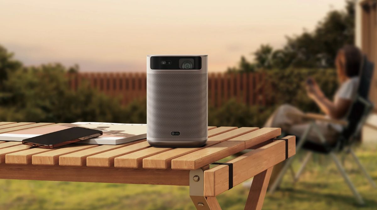 vidéoprojecteur XGIMI MoGo 2 Pro en extérieur