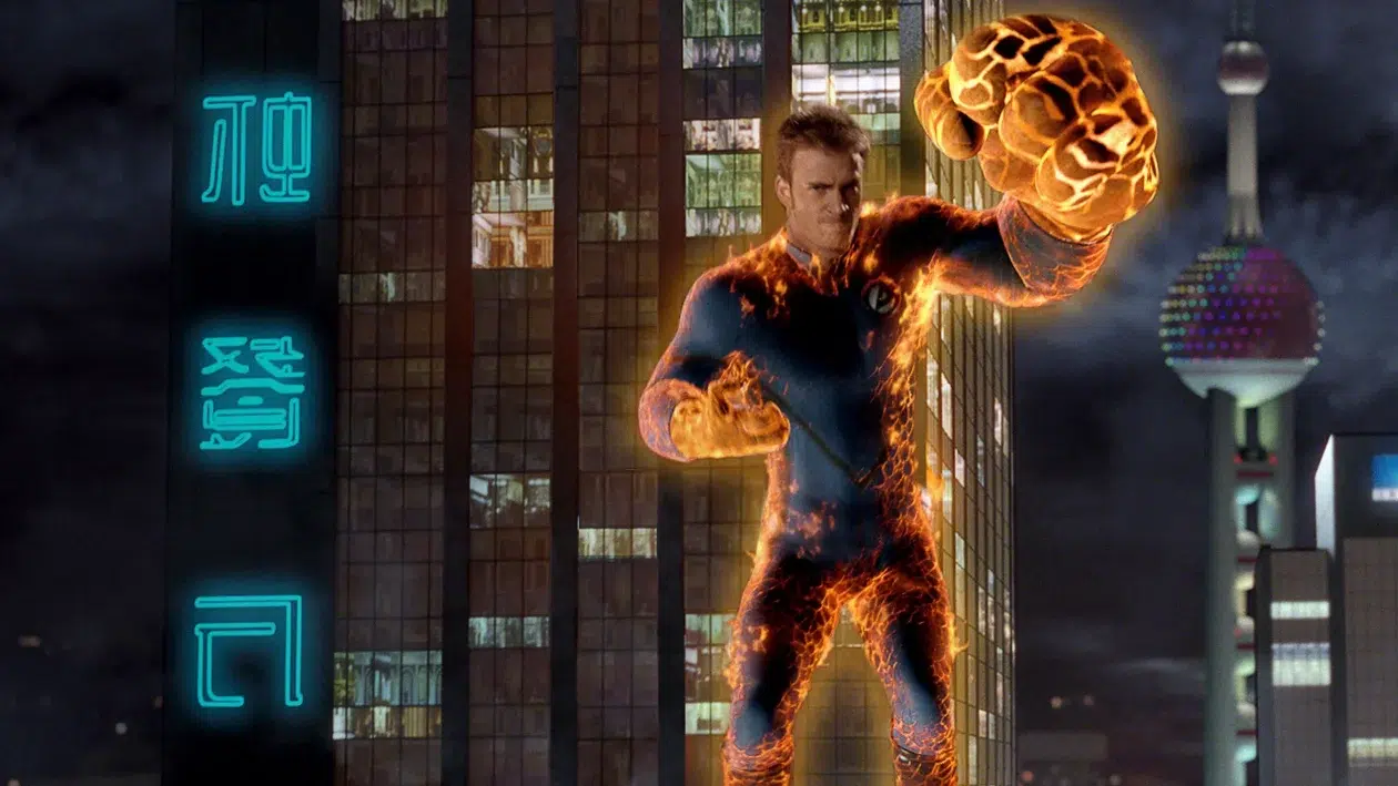 les 4 fantastiques chris evans