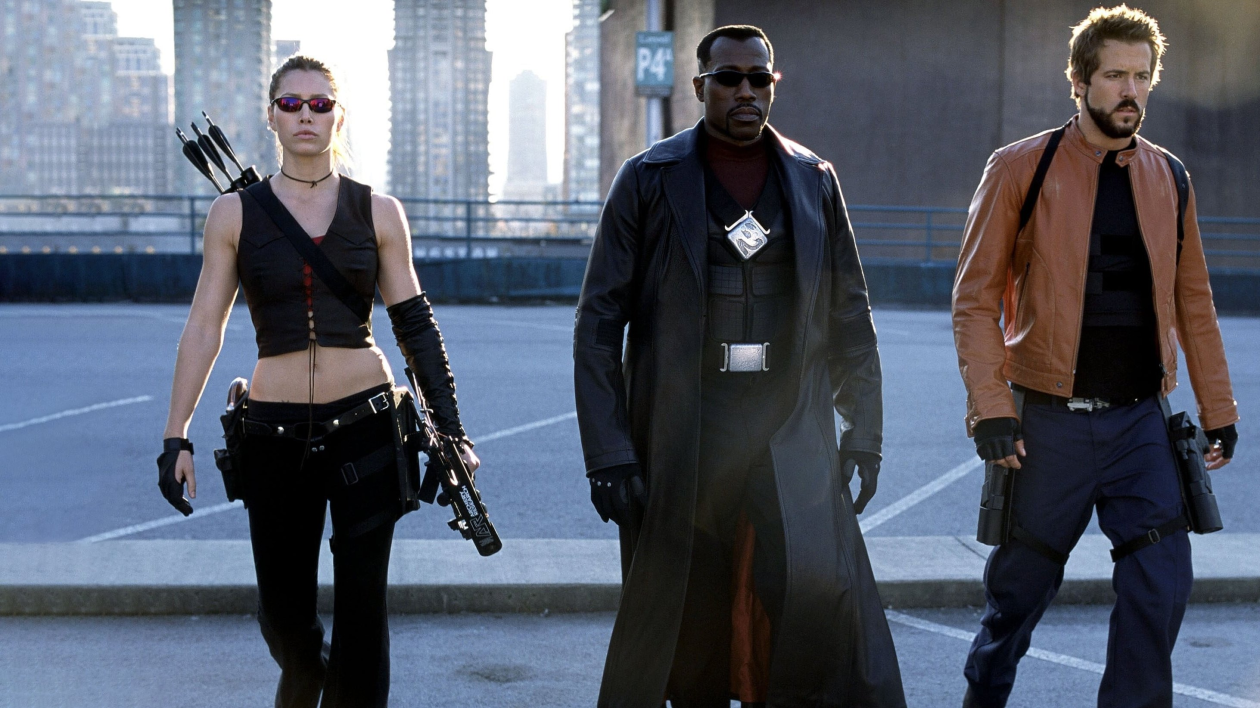 jessica biel wesley snipes ryan reynolds blade trinity