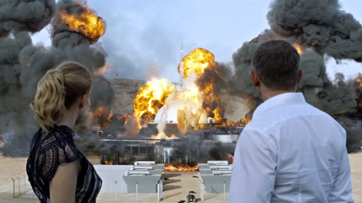 Léa Seydoux Daniel Craid Spectre James Bond