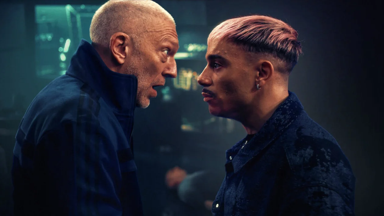 Vincent Cassel et Mister V dans Banger