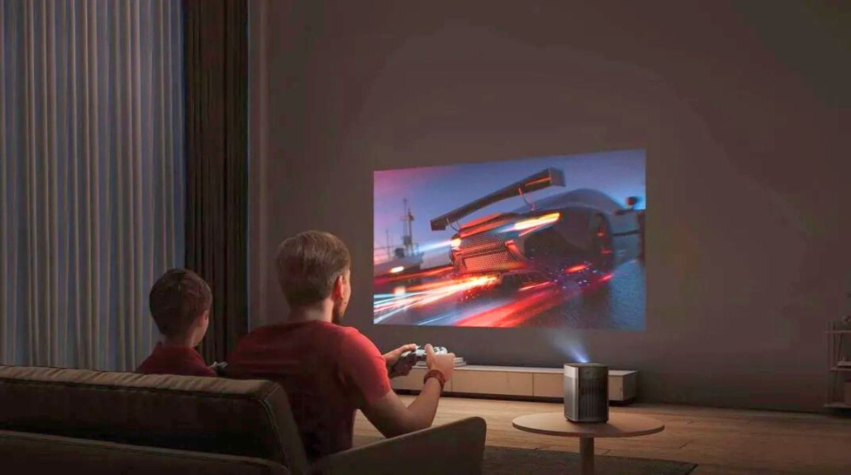 gaming avec le vidéoprojecteur XGIMI Halo+