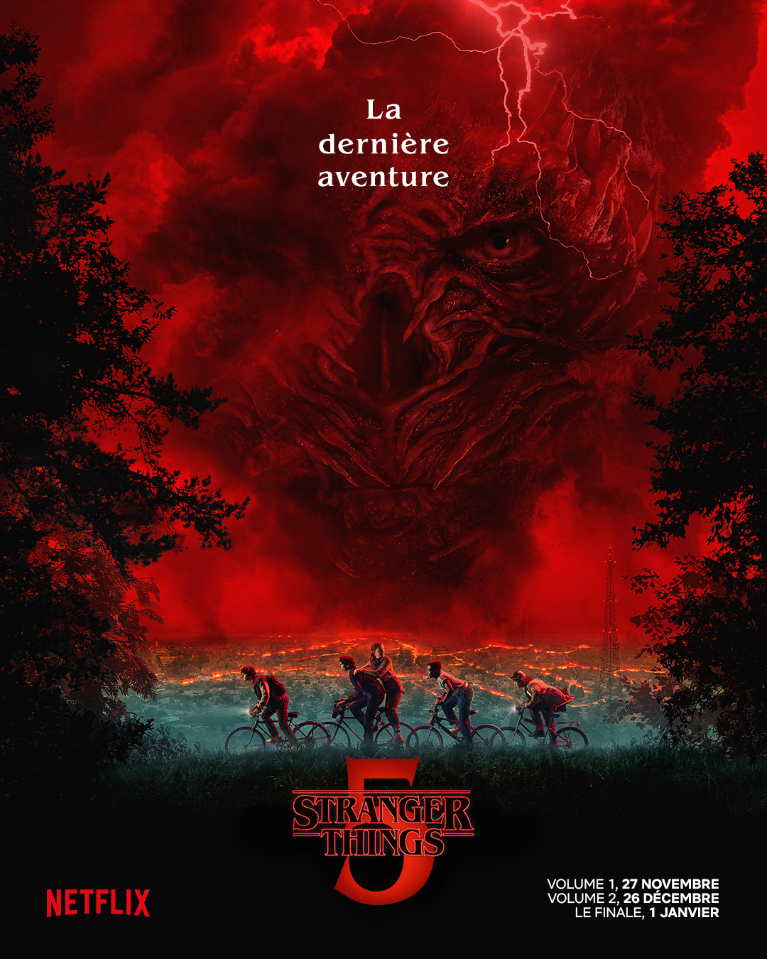 Affiche française de Stranger Things saison 5