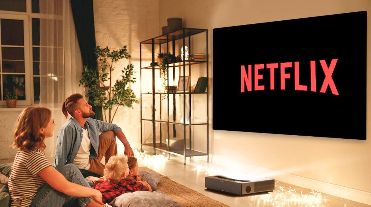 Netflix avec vidéoprojecteur Formovie