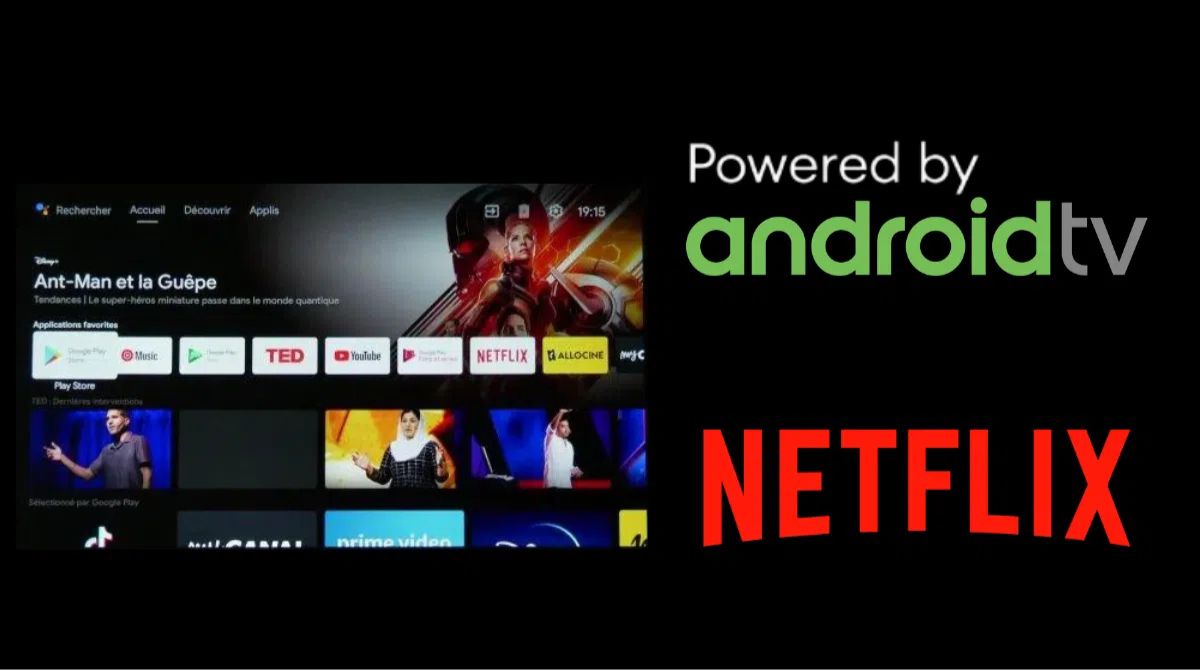 Netflix sur Android TV