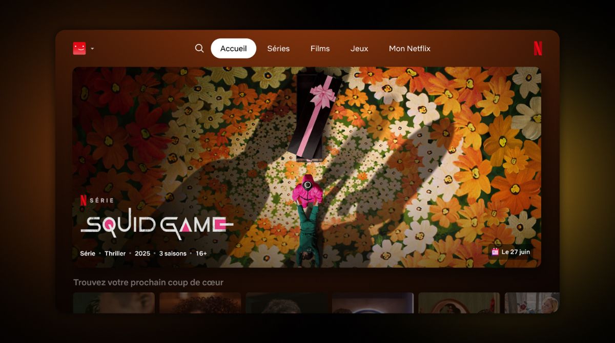 nouvelle interface Netflix