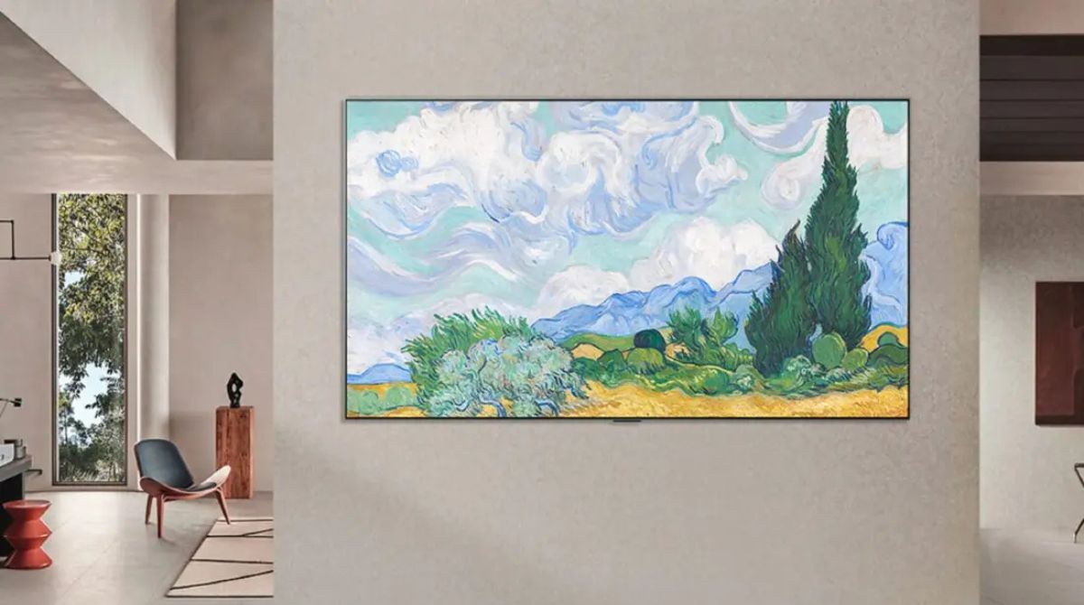 LG Gallery+ sur une TV