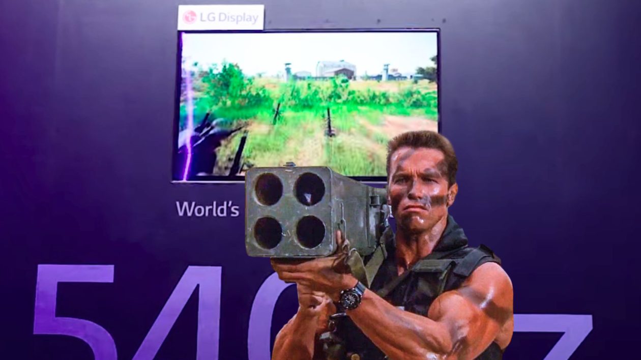 Un écran complètement fou en 720 Hz ? LG fait l'ode à la démesure avec cette nouvelle dalle OLED