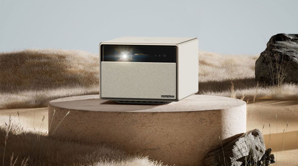 vidéoprojecteur XGIMI Horizon Ultra en extérieur