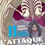 Couverture Edition Colossale Tome 11, Hajime Isayama, L'Attaque des Titans