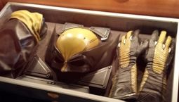 Photo le costume jaune de Wolverine