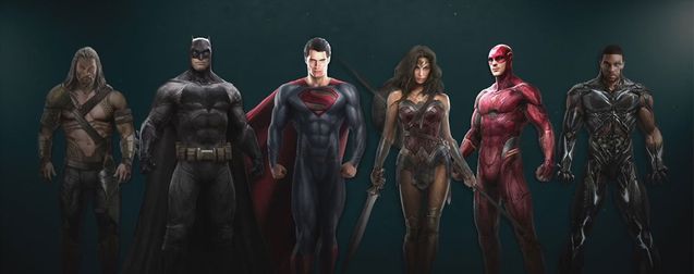 Justice League concept art