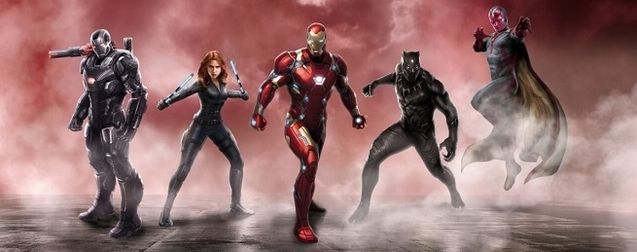 Captain America : Civil War La Team Iron Man en affiches, enfin dévoilée !