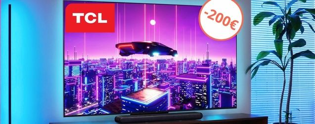 Le prix de cette TV 4K QLED chute sous les 600€ durant les soldes d'hiver