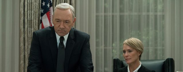 Photo Robin Wright, Kevin Spacey, House of Cards