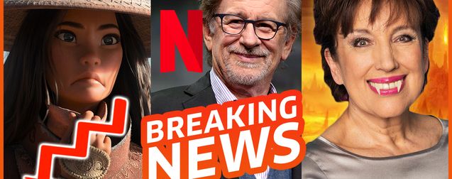 Raya déraille au box-office, Spielberg et King chez Netflix, Justice Leake, les cinés pleurent