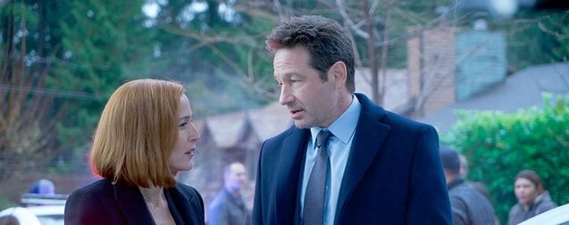 Photo Gillian Anderson, David Duchovny, X-Files saison 11