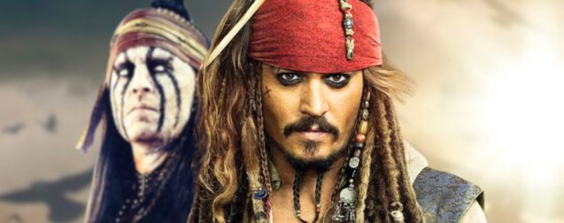 johnny depp bide film pirates caraïbes lone ranger