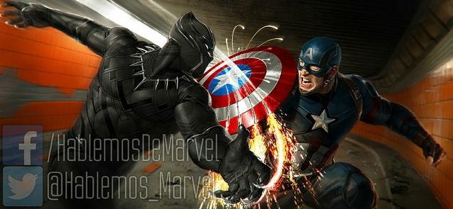 Photo Black Panther Captain America