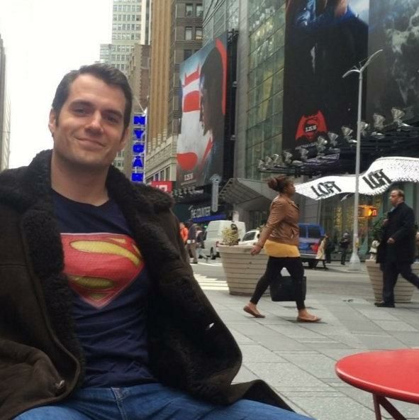 henry cavill time square