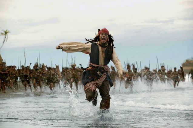 Pirates des Caraïbes : Le secret du Coffre Maudit : Photo Johnny Depp