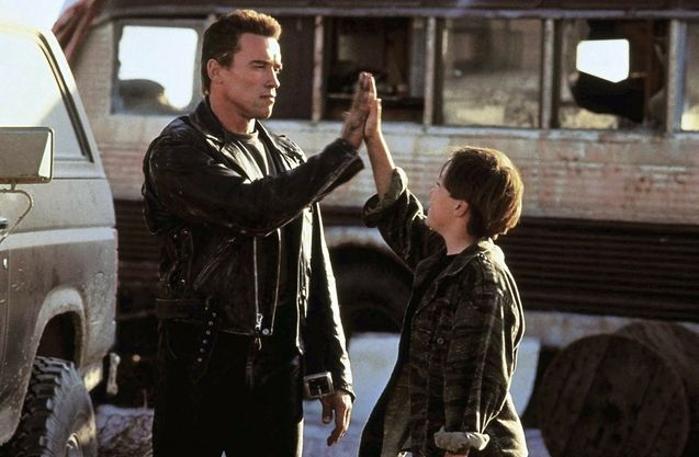 Terminator 2, le jugement dernier : Photo Arnold Schwarzenegger