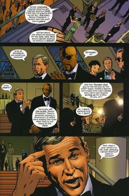 Comics : Georges W Bush dans Ultimates